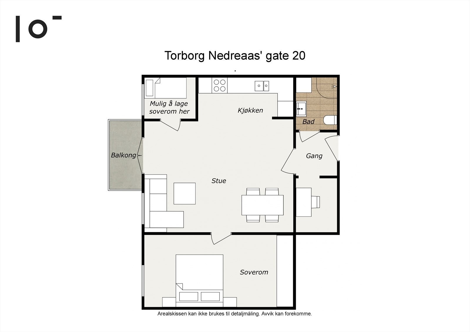 - Se alternativ planløsning med ekstra rom - Galleribilde