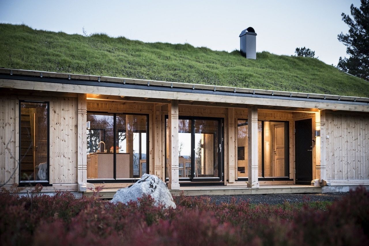 LYSTHUS. stavlaft Galleribilde