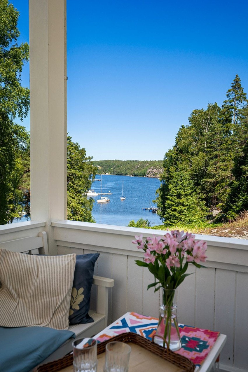 Flott utsikt mot innseilingen til Hankø. Galleribilde