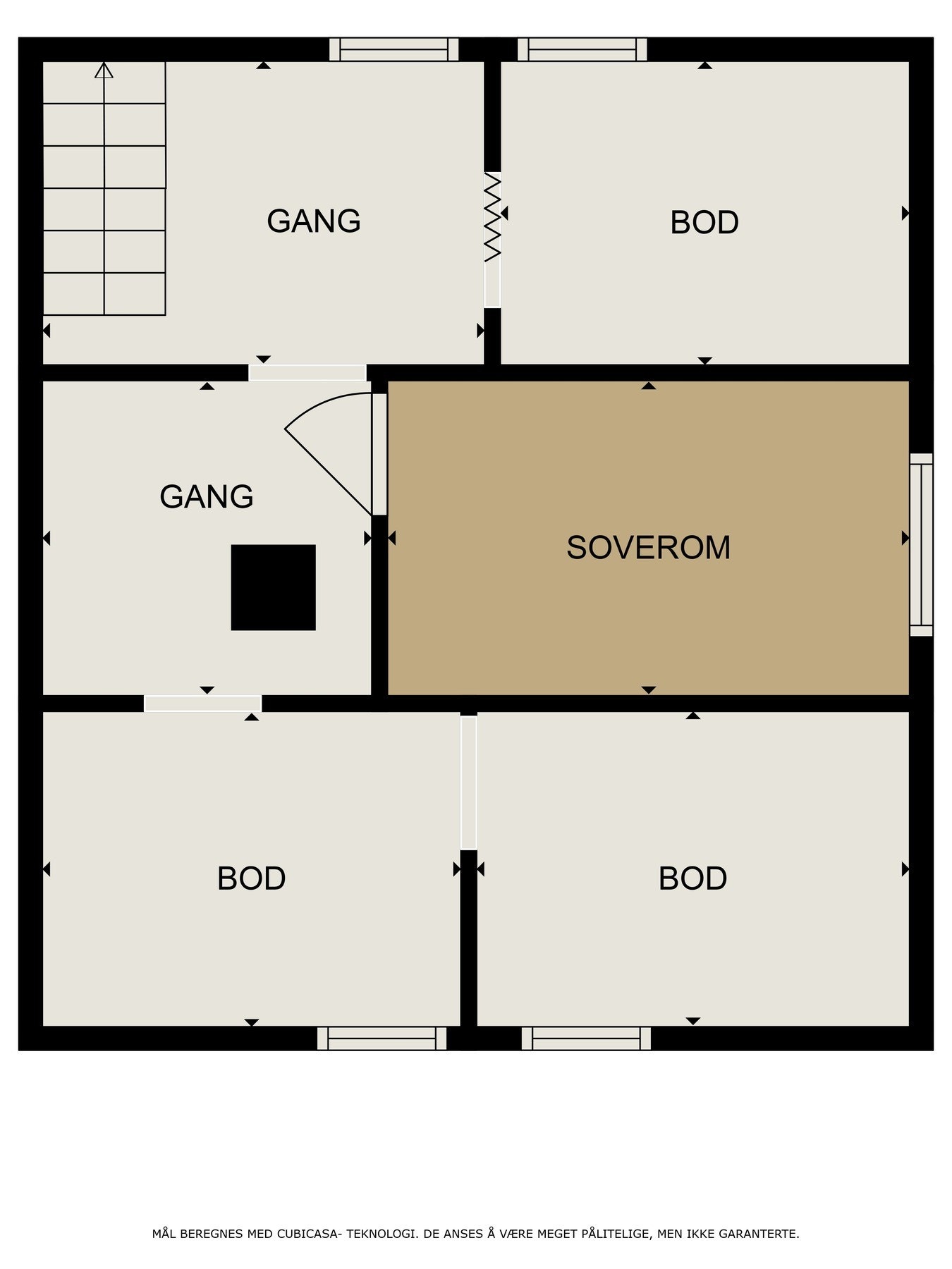 Plantegning. Galleribilde