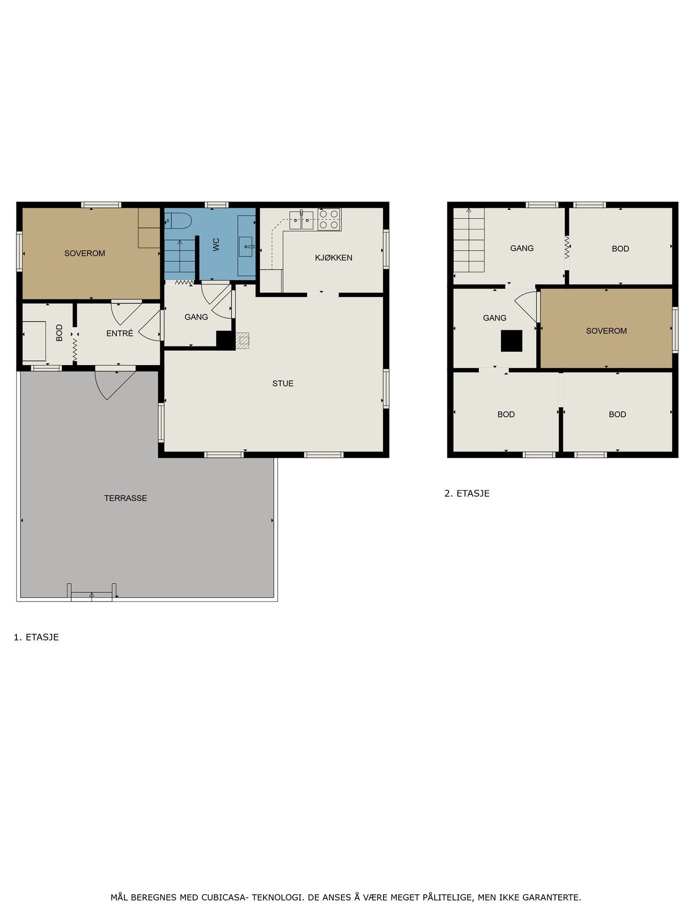 Plantegning. Galleribilde