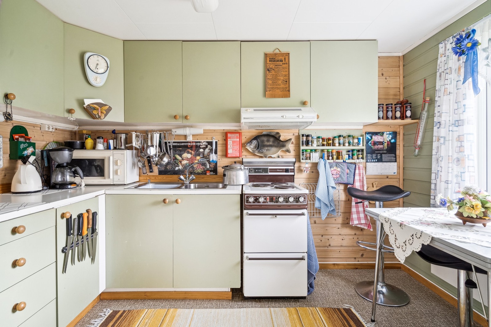 Kjøkken. Galleribilde