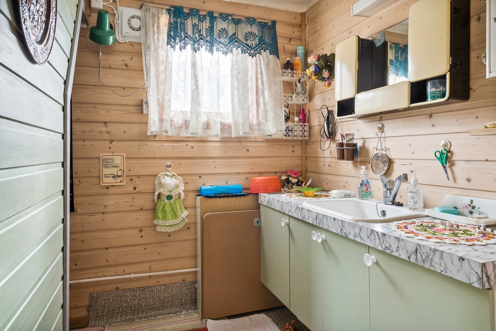 Toalettrom. Galleribilde