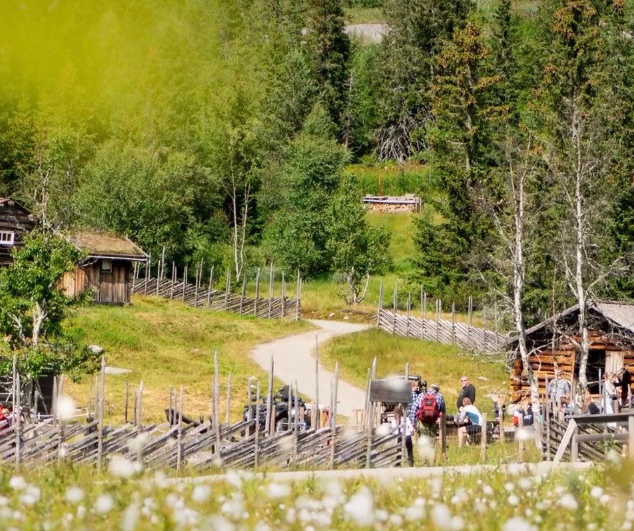 Det er mulig å oppleve seterlivet på Norefjell Galleribilde