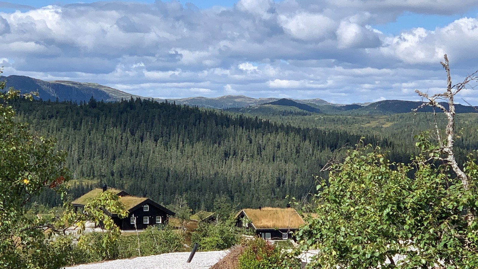 Tomter med tilnærmet 360 panorama utsikt. Galleribilde