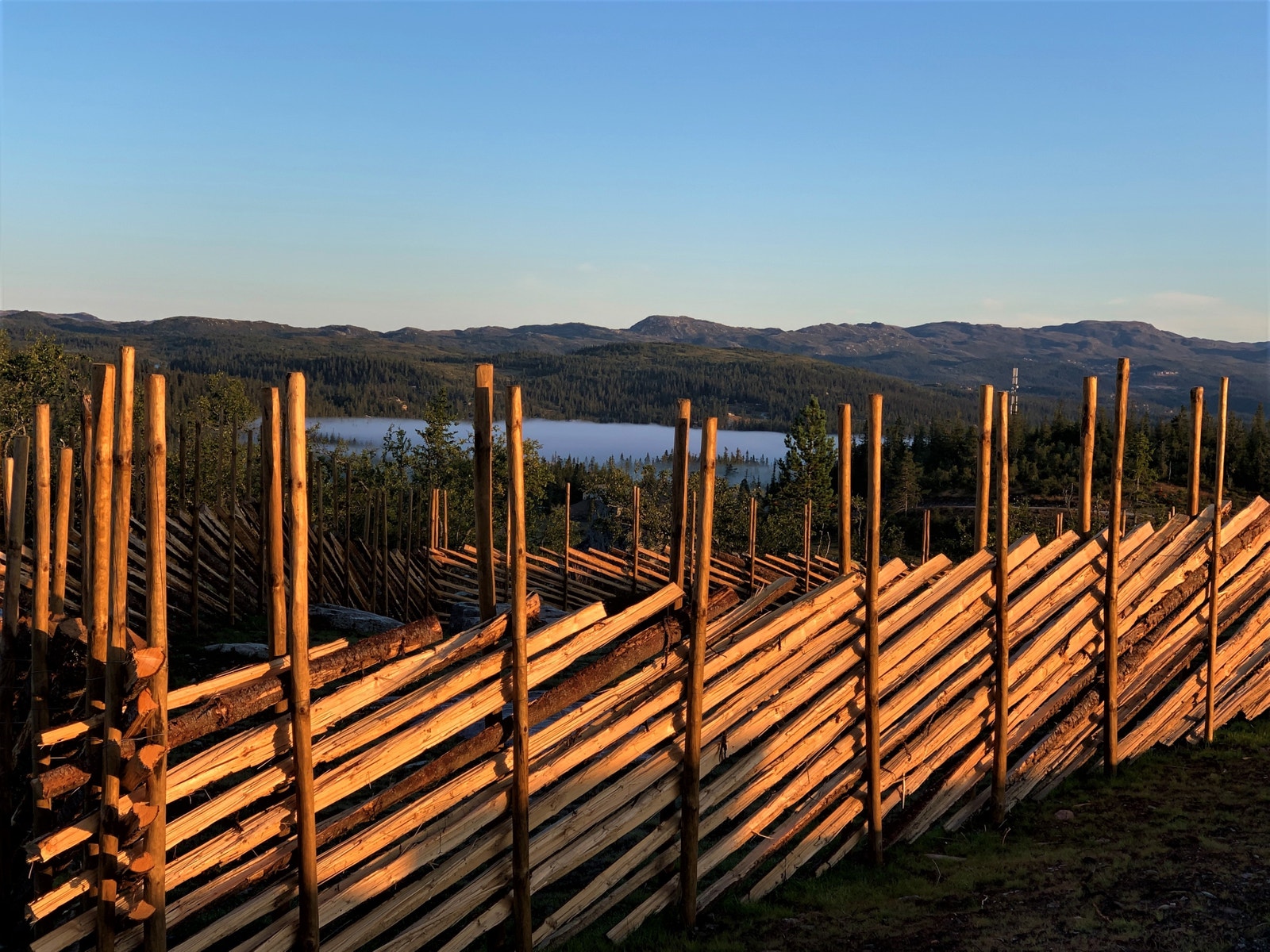 Unike hyttetomter med panorama utsikt Galleribilde