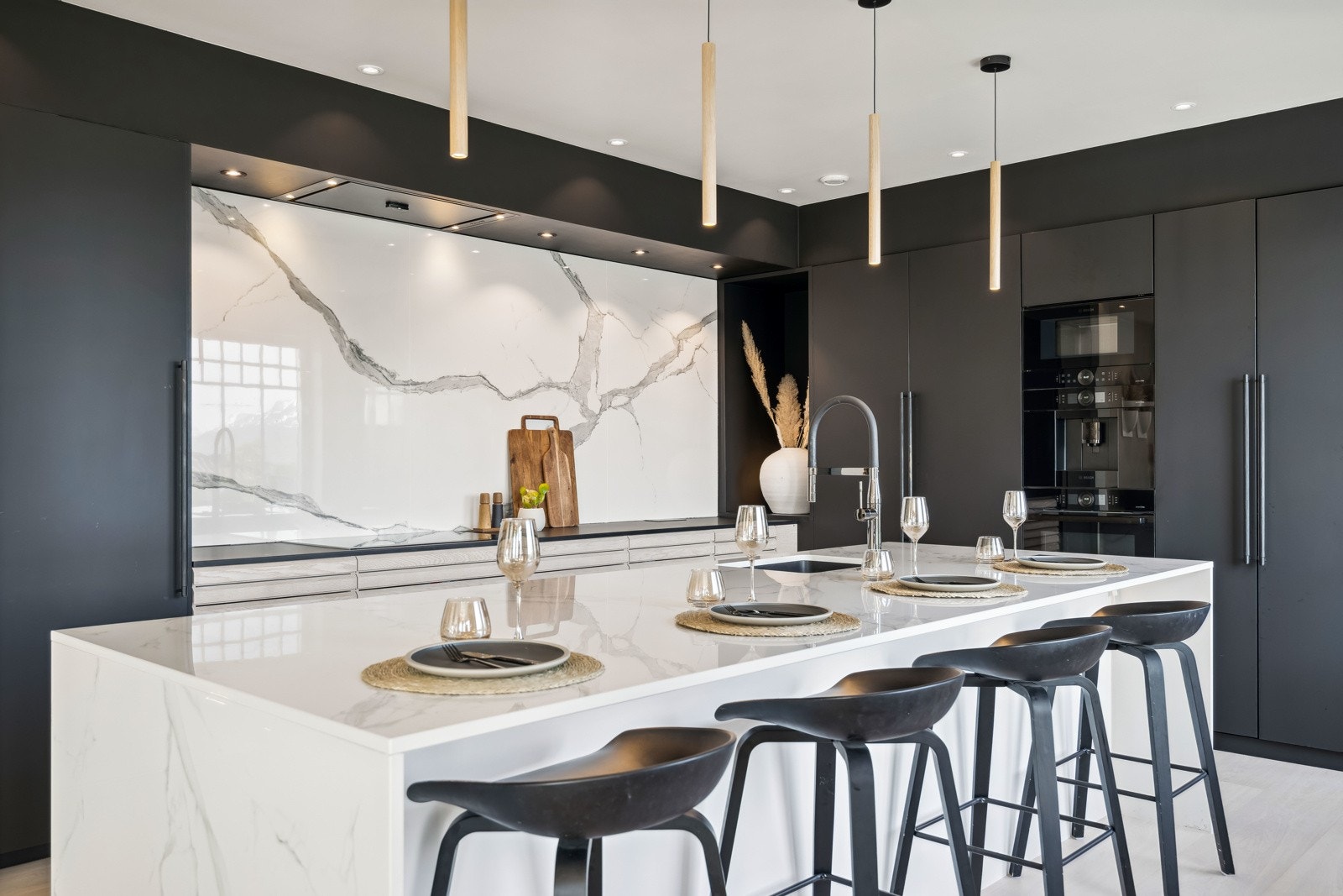 her kan og raske frokoster inntas Galleribilde