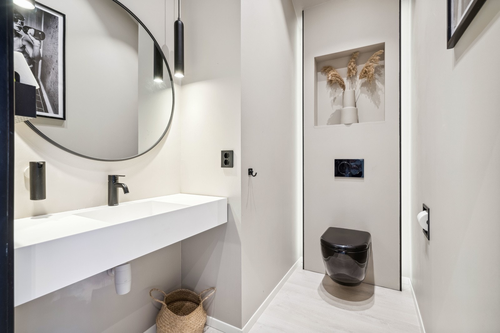 Toalettrommet ved hovedsoverom Galleribilde