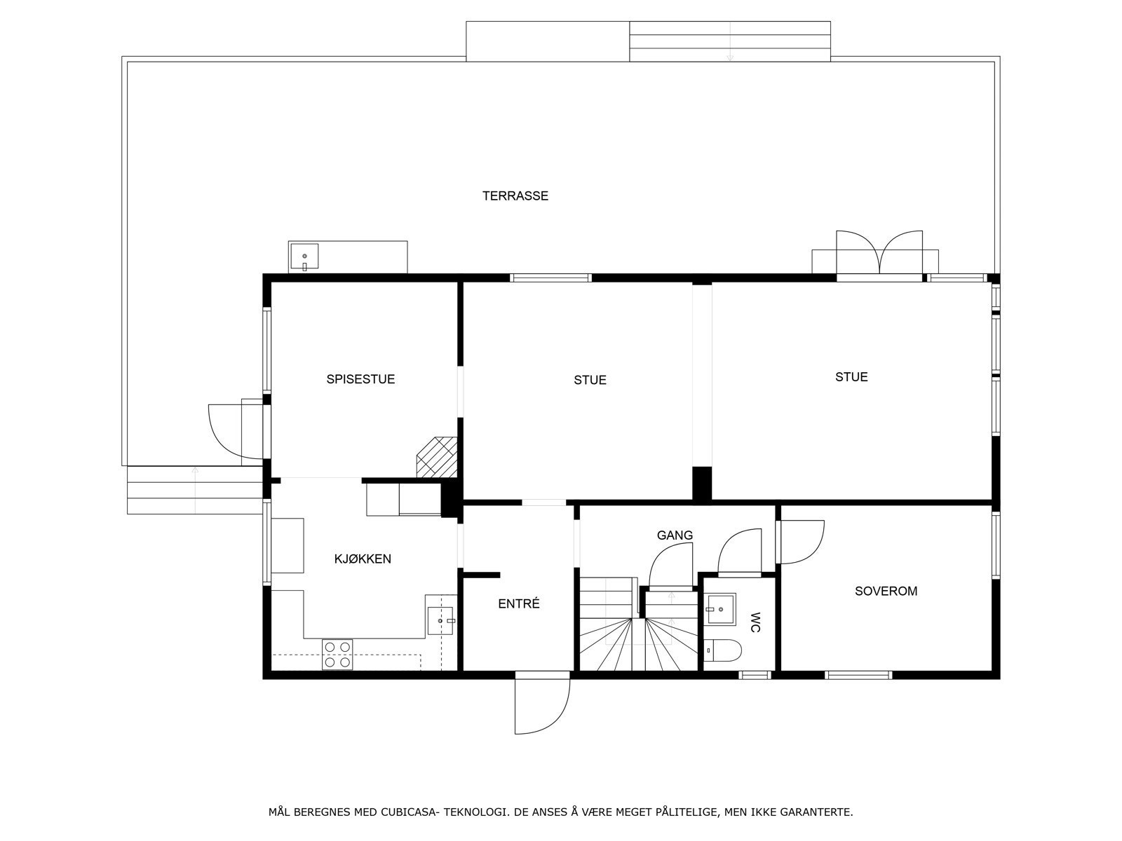 Veiledende plantegning. Galleribilde