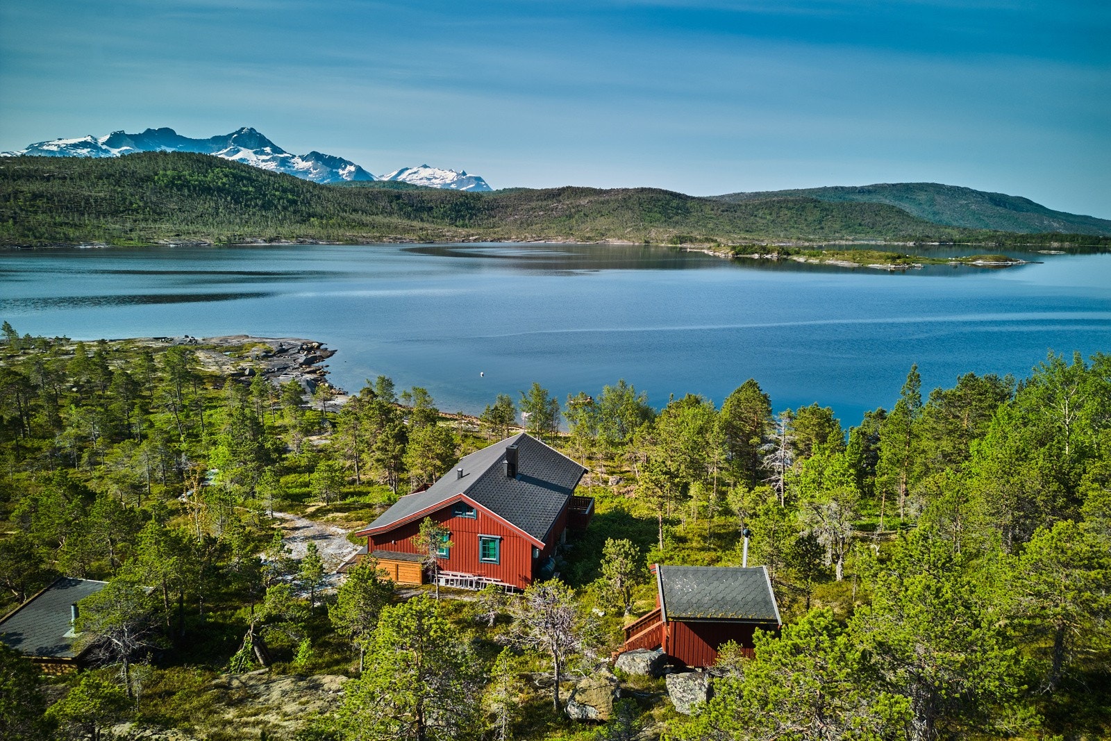 Nydelig beliggenhet på en høyde. Galleribilde
