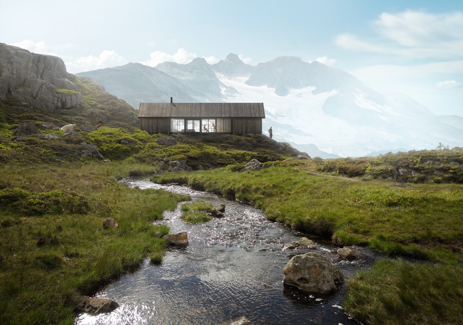 Lysthus Galleribilde