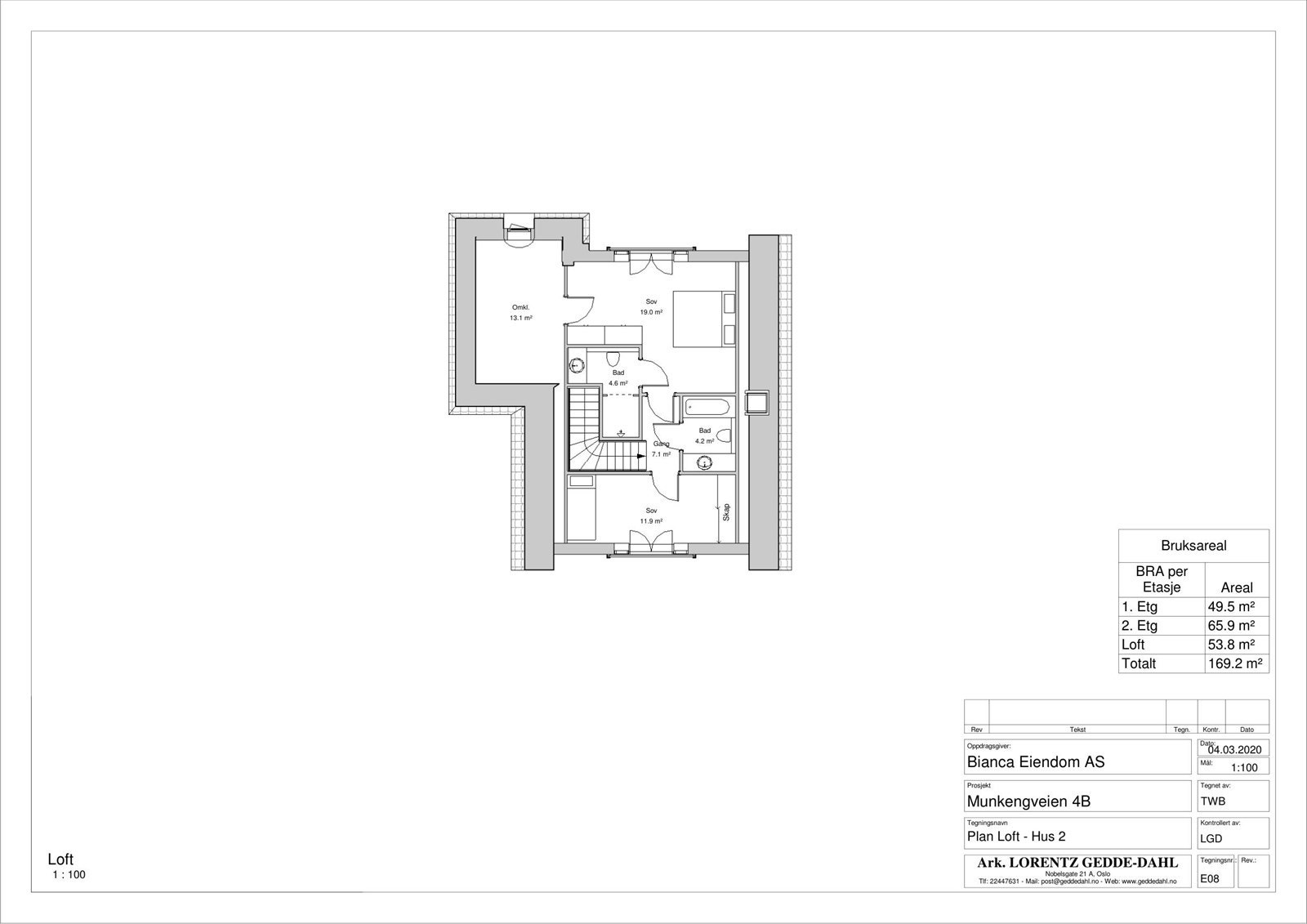 Loft - Hus 2 Galleribilde