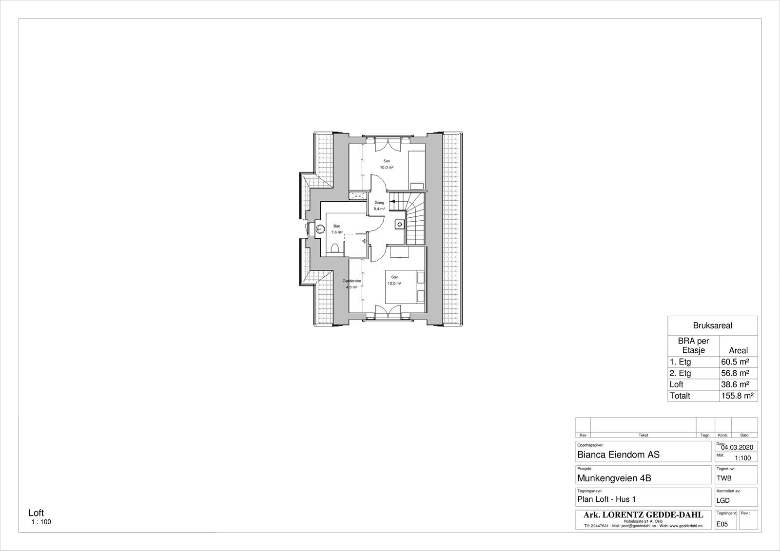 Loft - Hus 1 Galleribilde