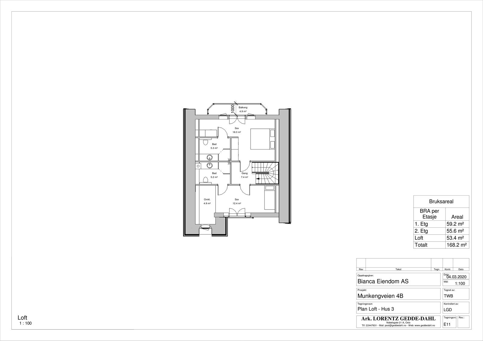Loft - Hus 3 Galleribilde