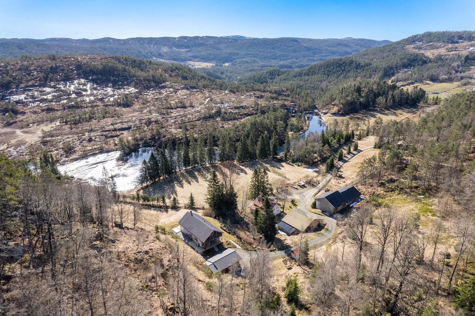 Folssdal/ Fjotland i Kvinesdal kommune. Galleribilde