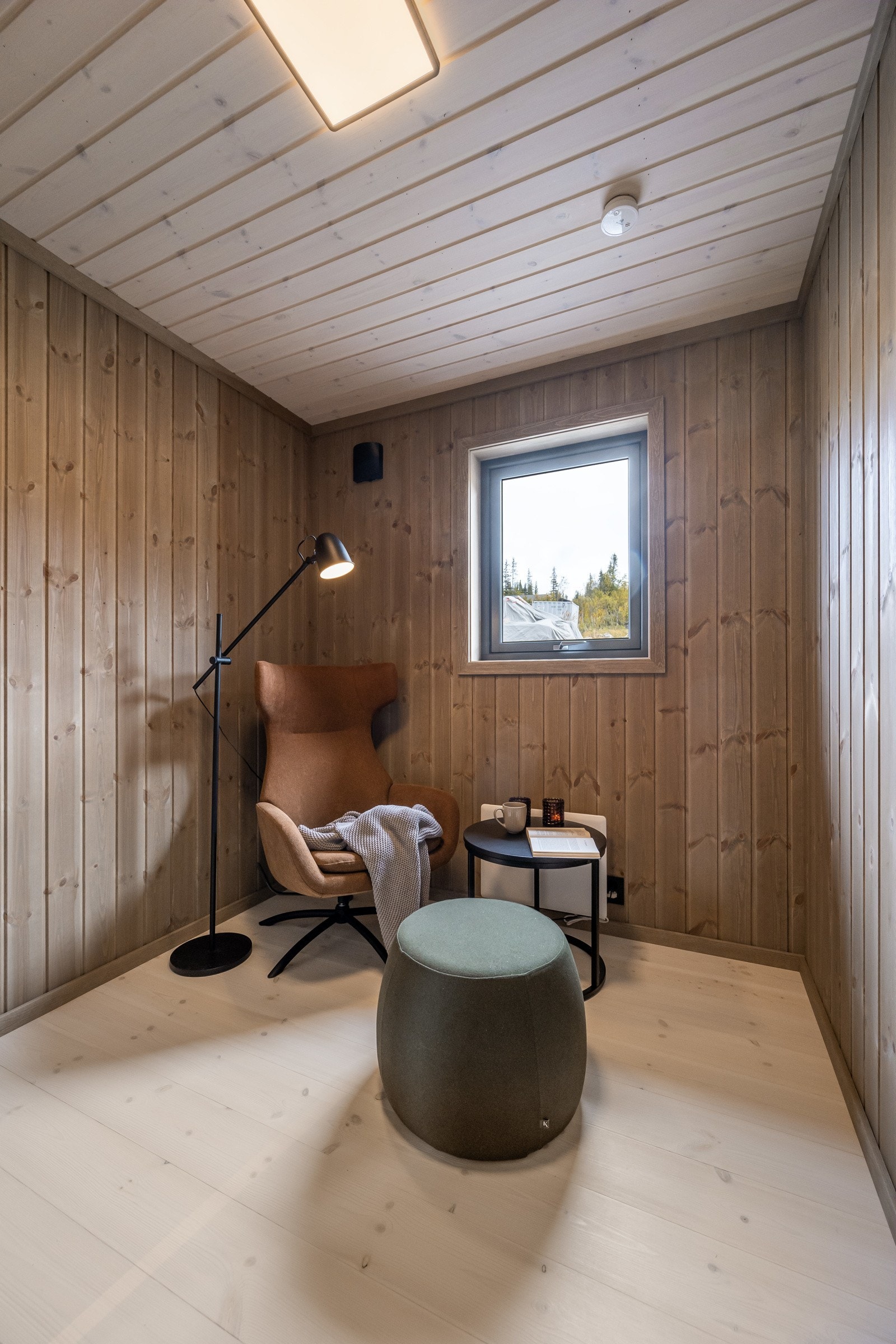 Det fjerde soverommet kan f.eks. brukes som et kontor. Galleribilde