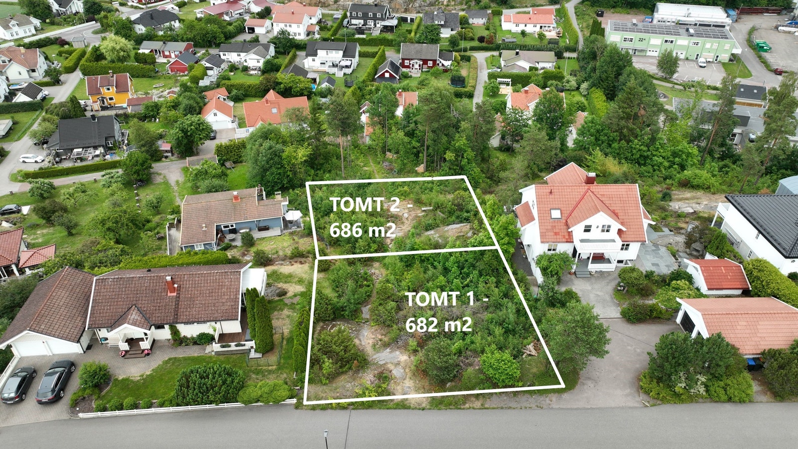 Veumåsen 20 - oversiktsfoto mot Øst - Tomt 1 og Tomt 2
Bygg på trygg grunn! Dette er trygge fjelltomter der boligene prosjekteres iht terreng og gjeldene reguleringsbestemmelser Galleribilde