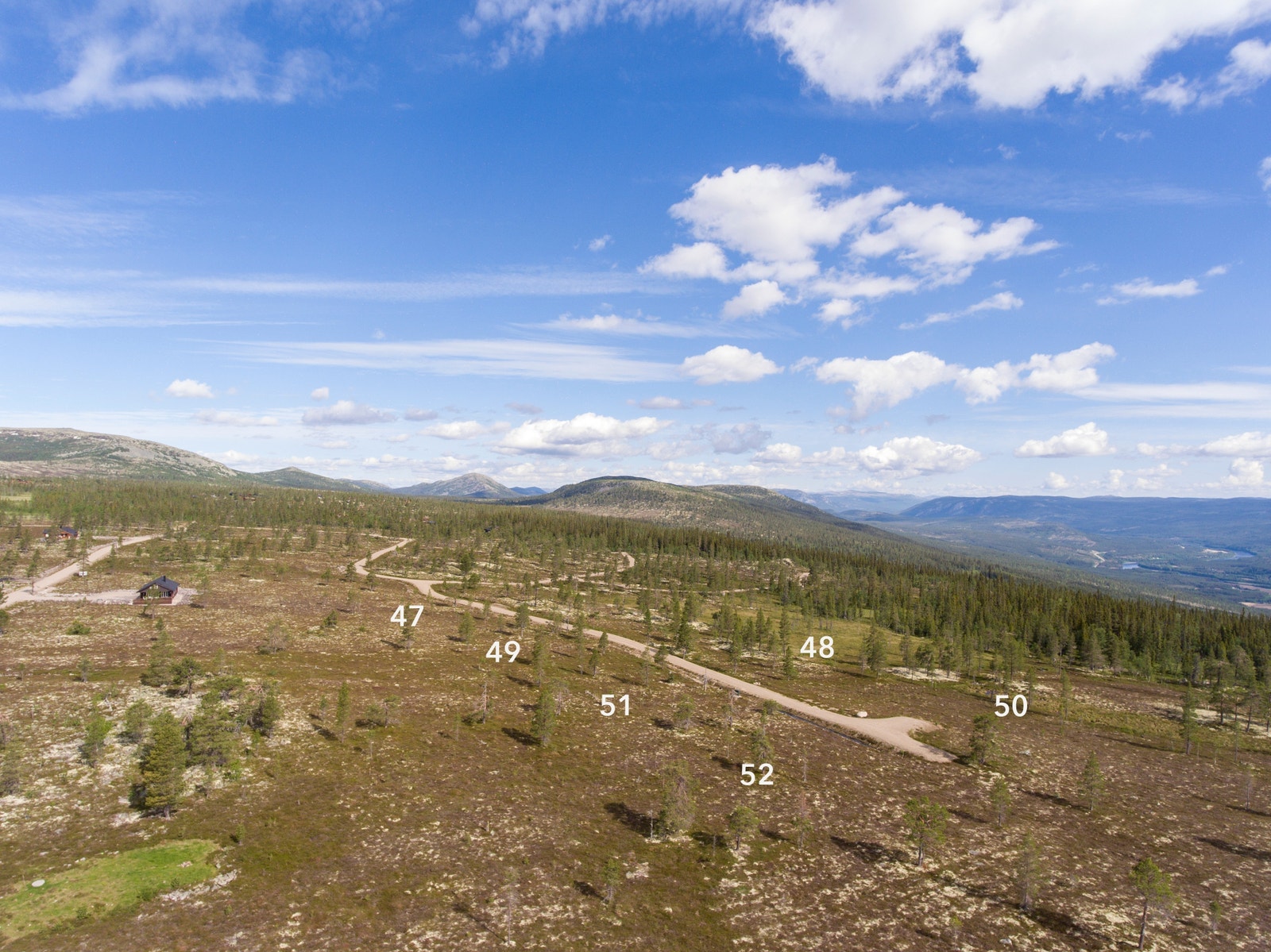 Det er fortsatt mange flotte tomtemuligheter igjen i området Galleribilde