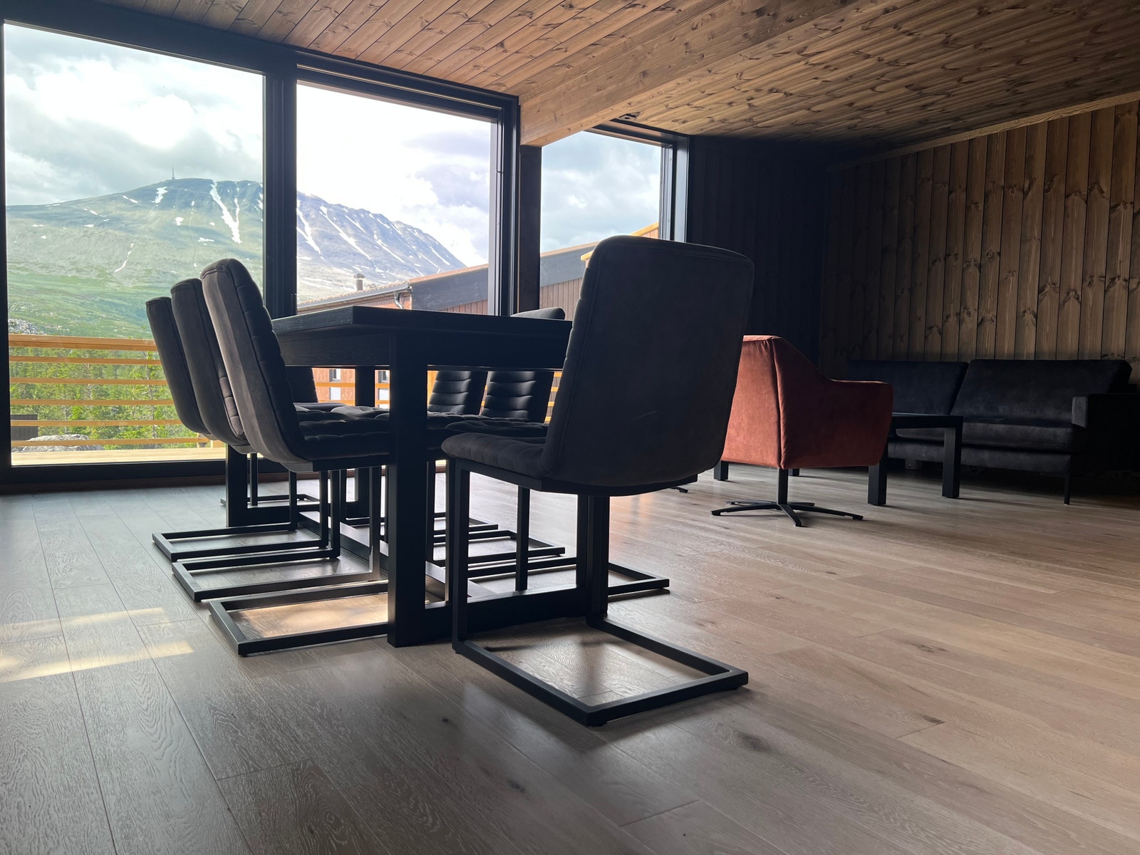 Panoramautsikt fra spisestuen Galleribilde