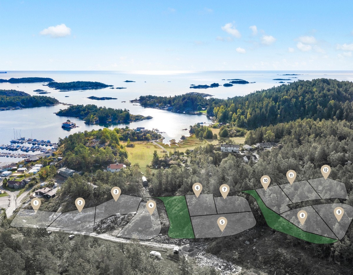 Tomter 1-12 Galleribilde