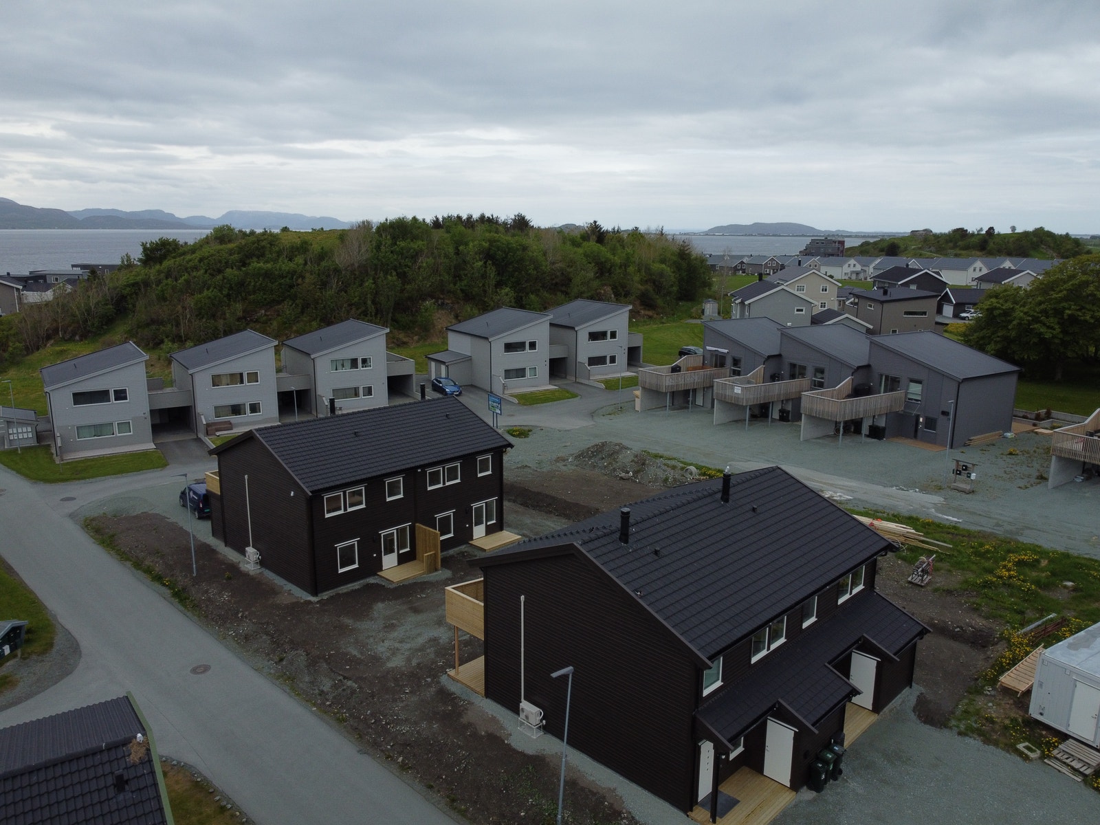 Dronebilde Galleribilde