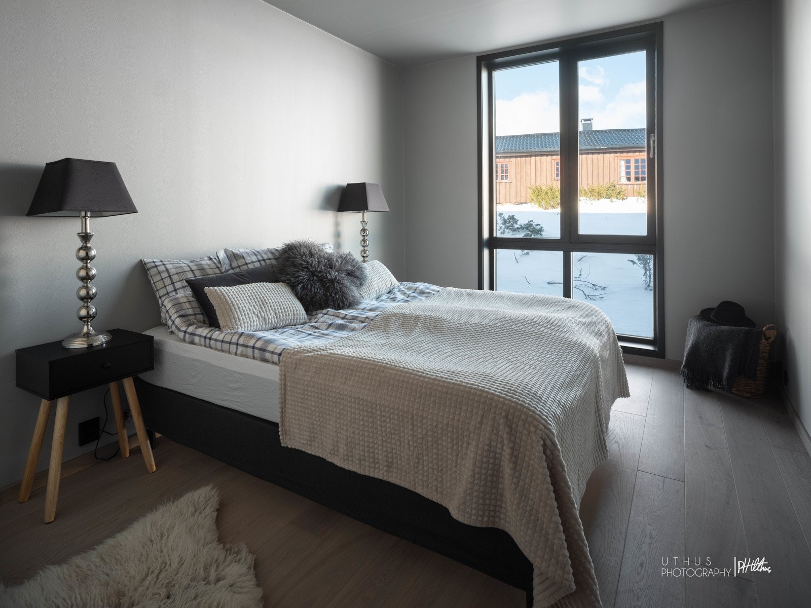 Det tredje soverommet i etasjen er romslig og har en god atmosfære Galleribilde