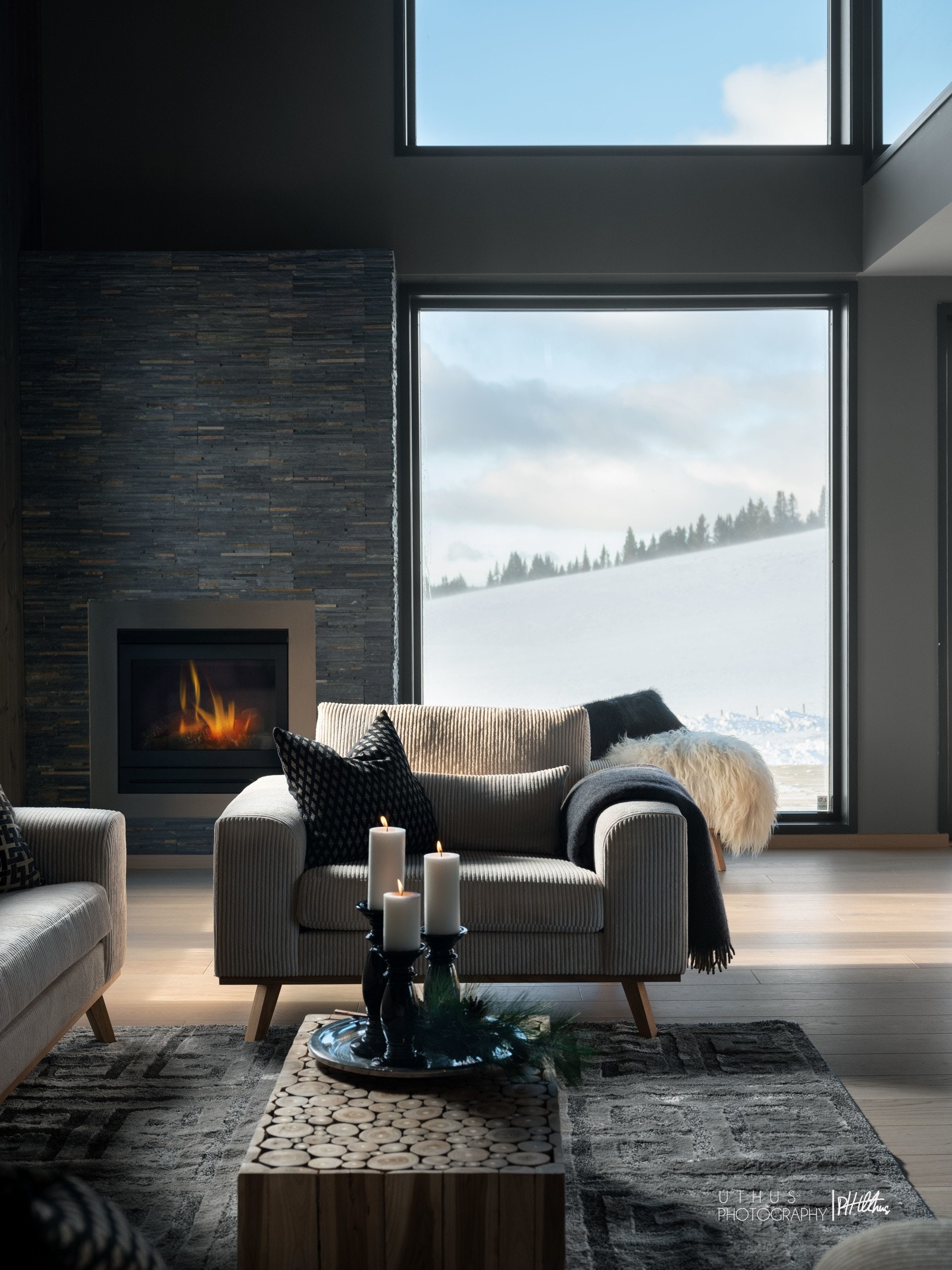 Flott gasspeis sørger for hyggelig atmosfære til enhver tid Galleribilde