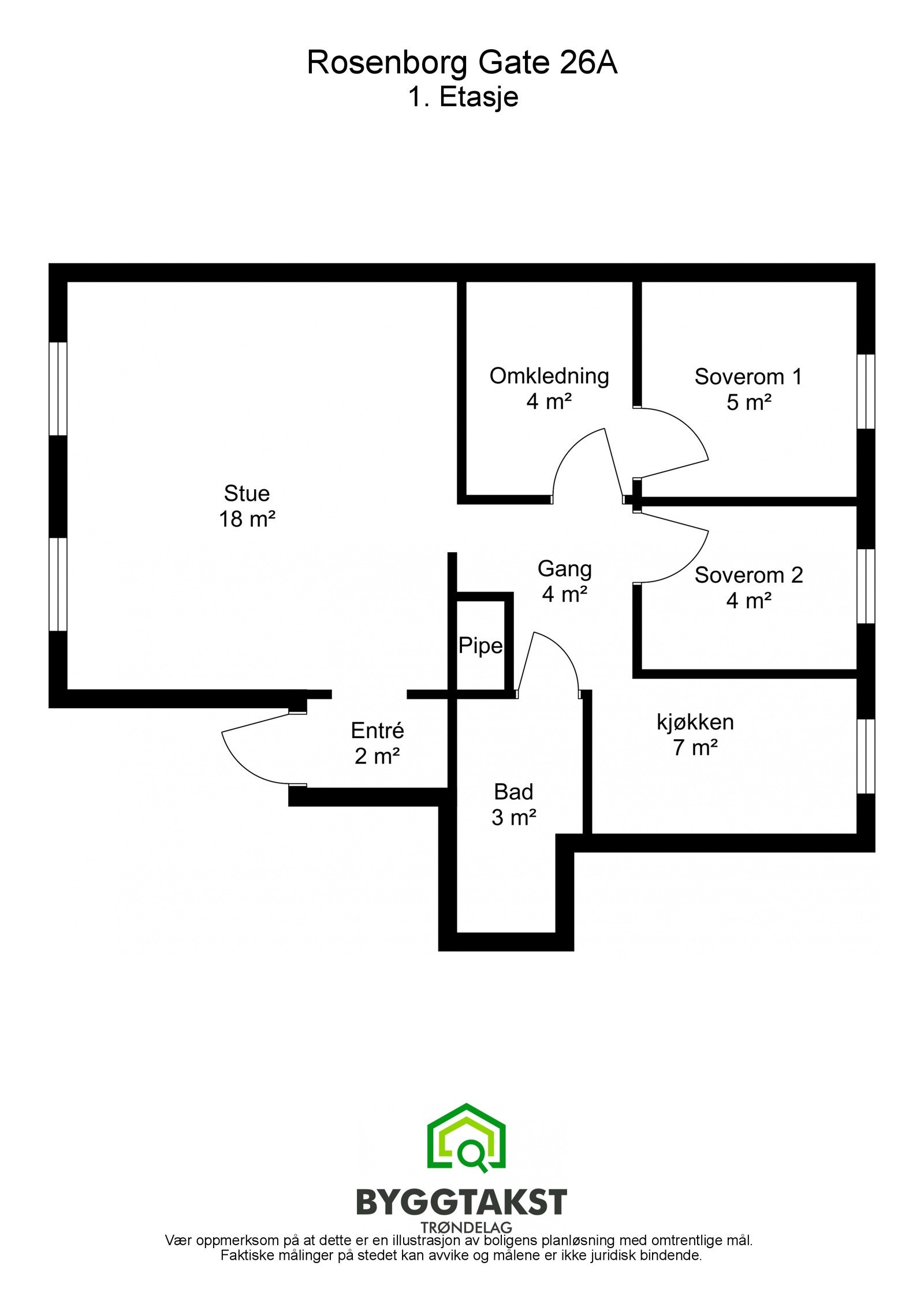 Plantegning. Galleribilde