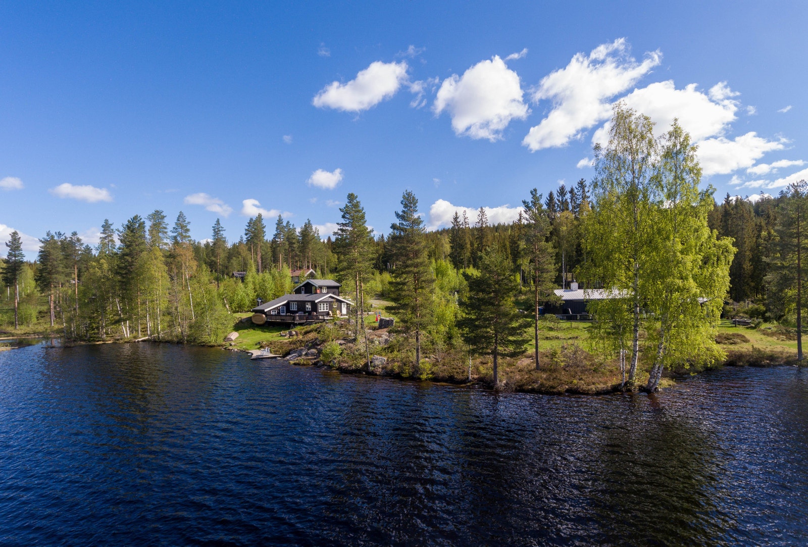 Tomtene er romslige og varierer i størrelse fra ca. 1000 kvm til ca. 1700 kvm store Galleribilde