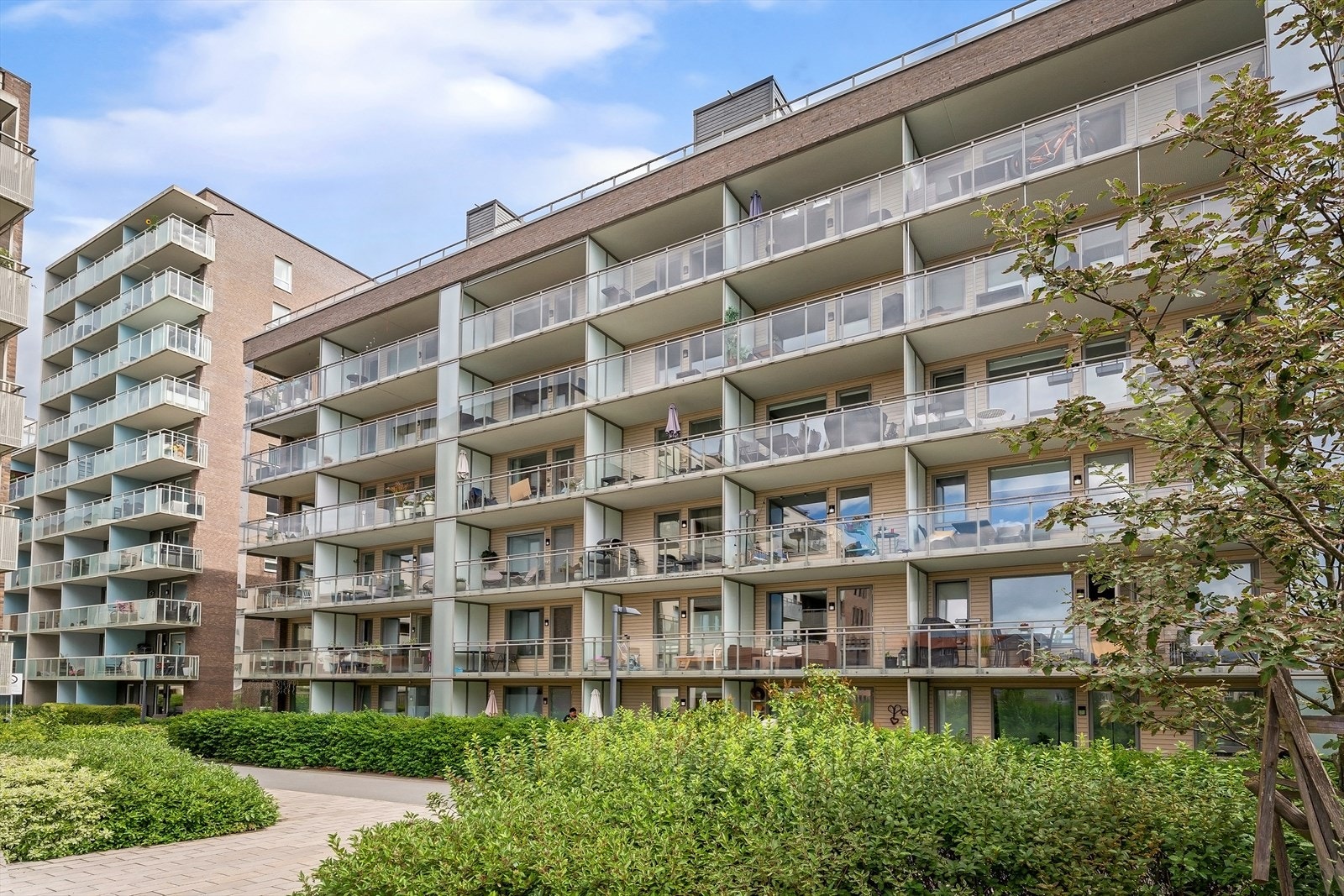 Leiligheten befinner seg i byggets 4. etasje. Galleribilde