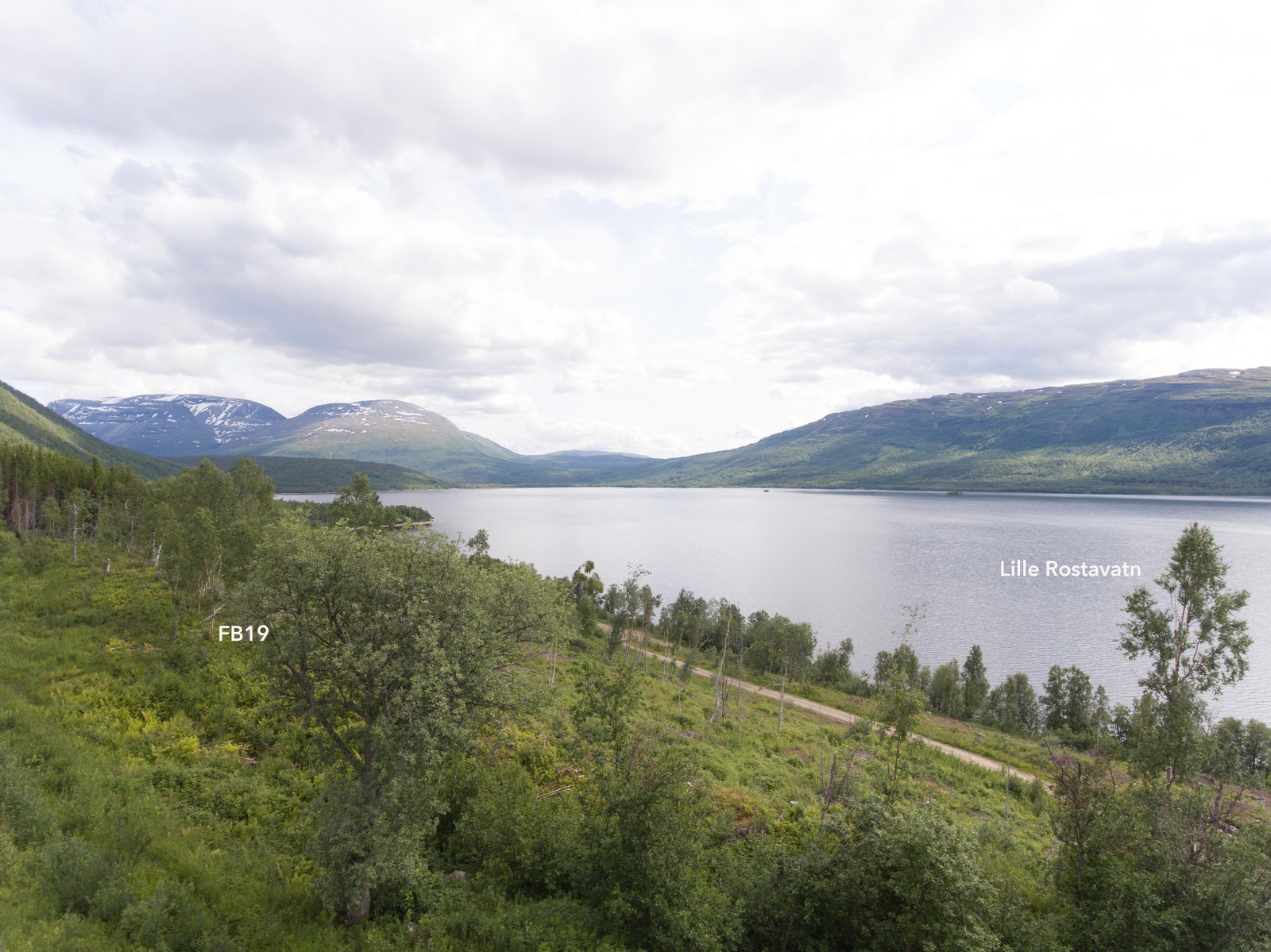 Størrelsen på tomtene er fra 740 m² til 1.050 m² Galleribilde