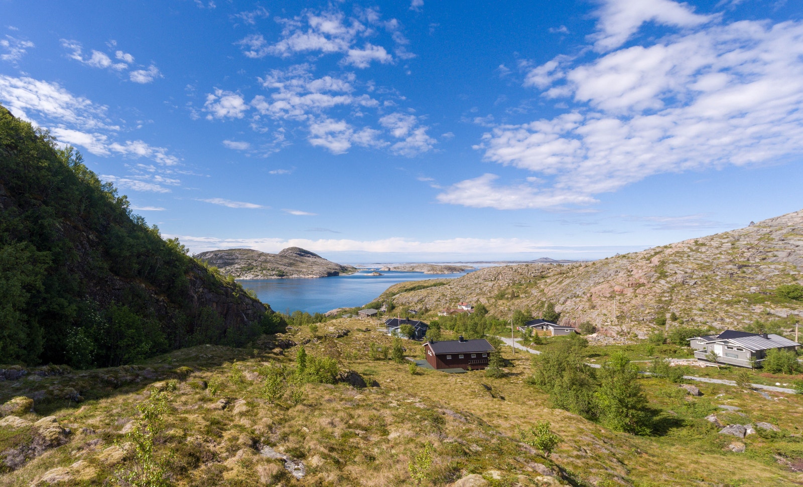 Søndre del av Selsvika med utsikt mot nord Galleribilde
