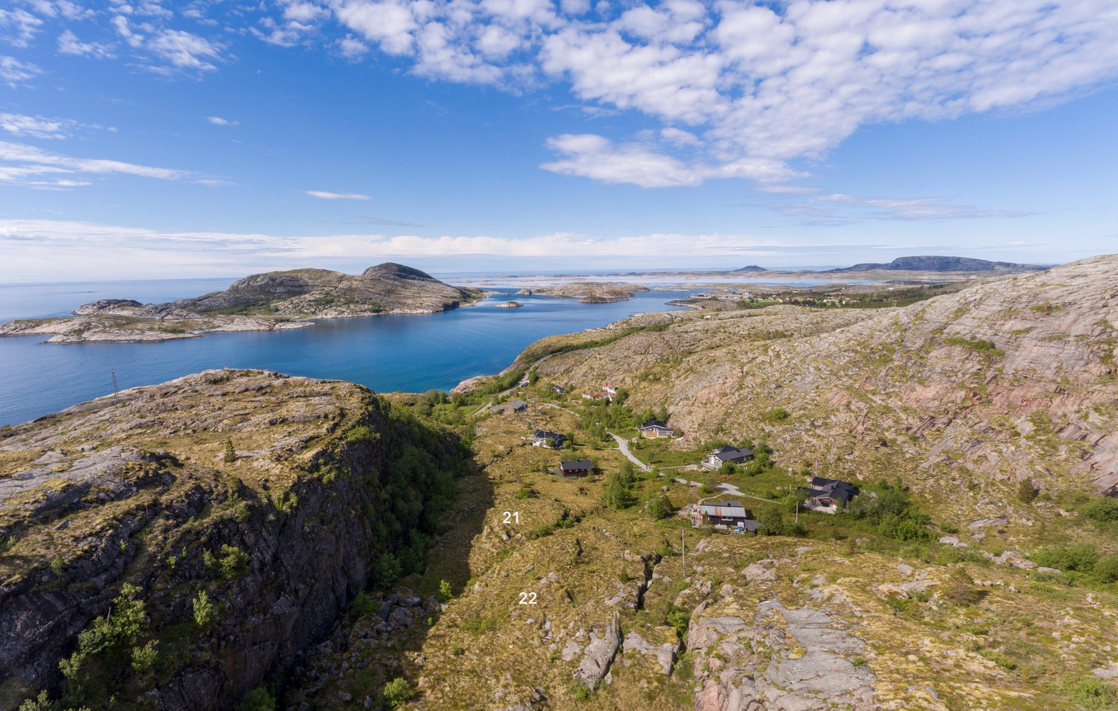 Søndre del av Selsvika med utsikt mot nord Galleribilde