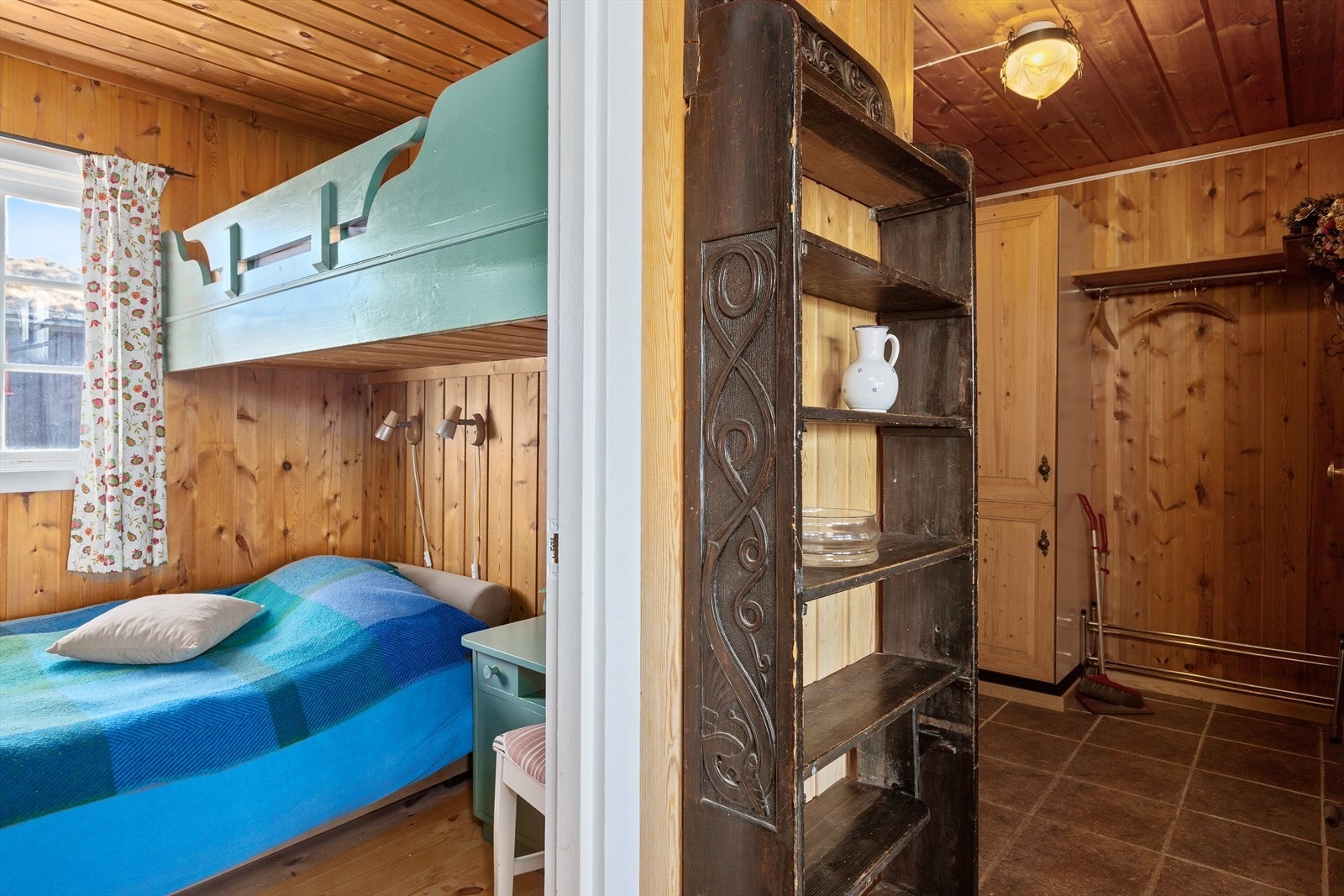 Hytta har totalt to soverom. Galleribilde