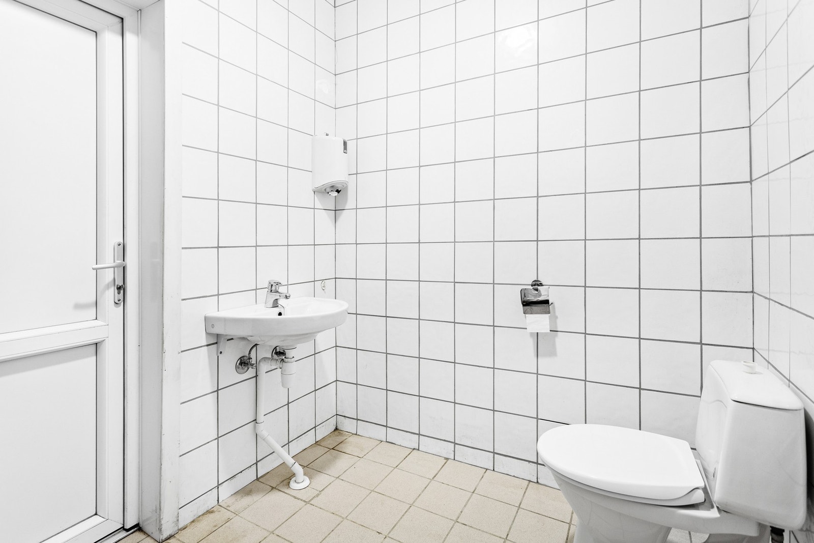 Bad/wc i driftsbygning Galleribilde