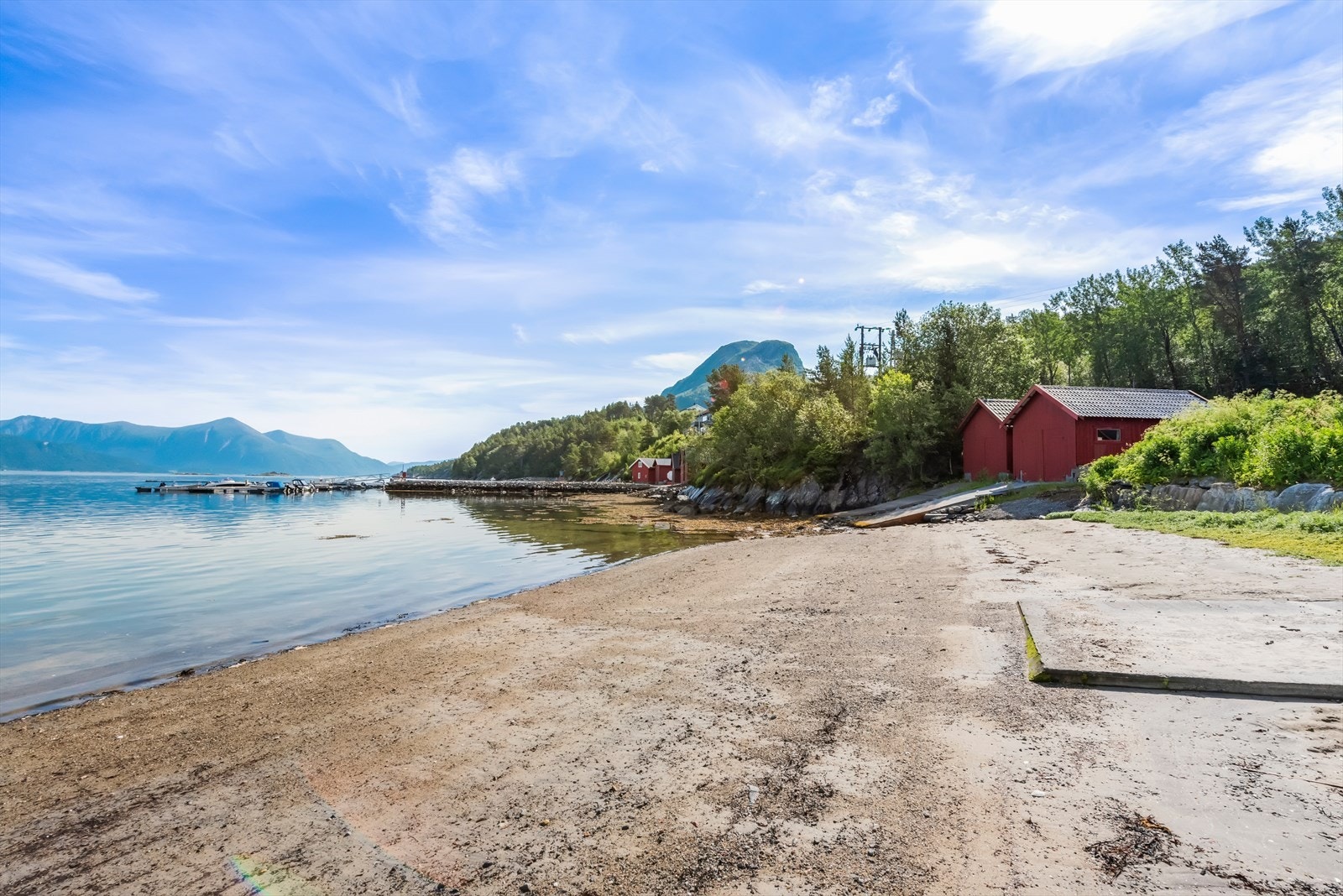 Strandområde Galleribilde