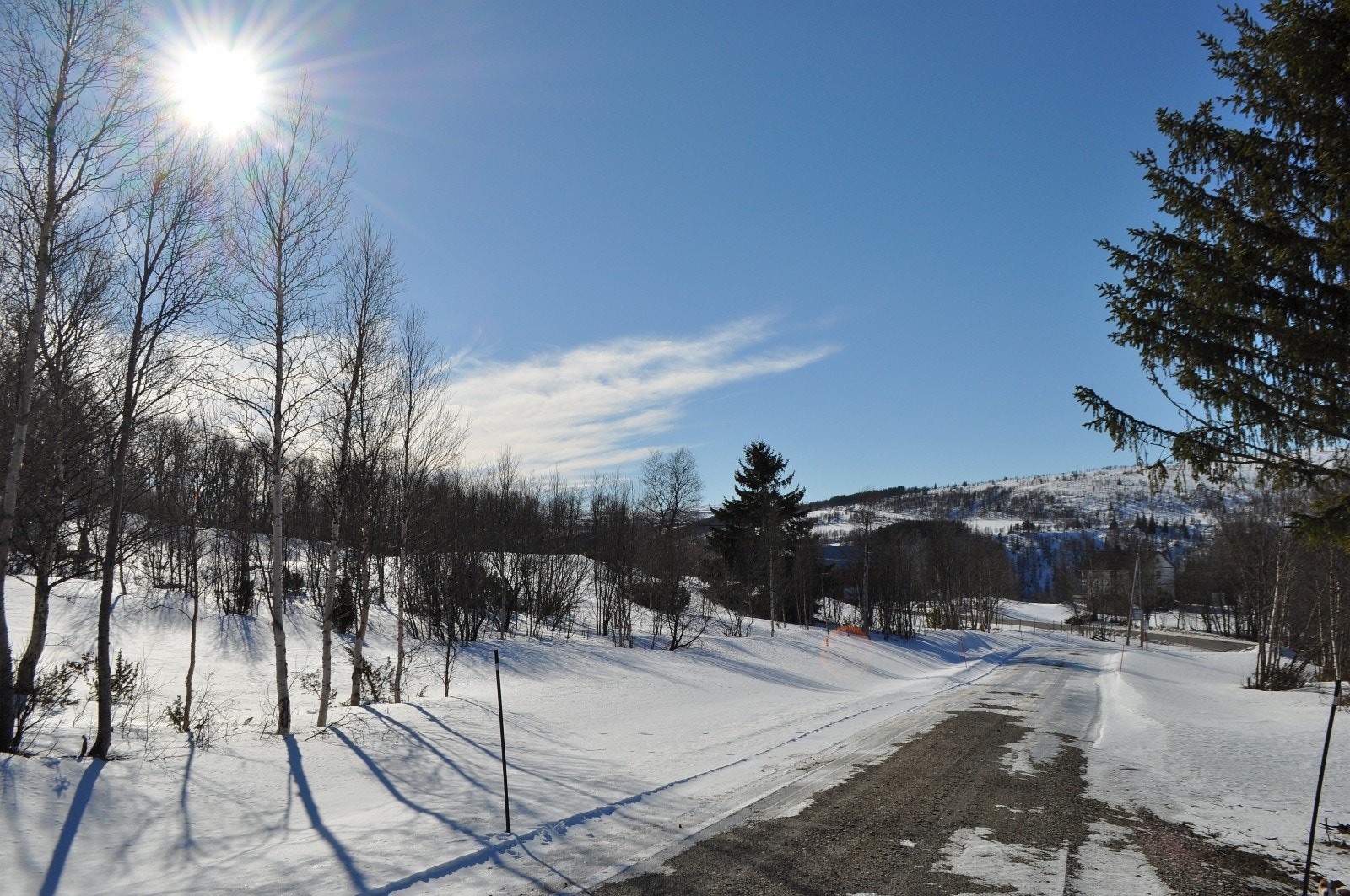 Tilførselsvei ryddes av grunneier etter avtale igjennom vintersesongen Galleribilde