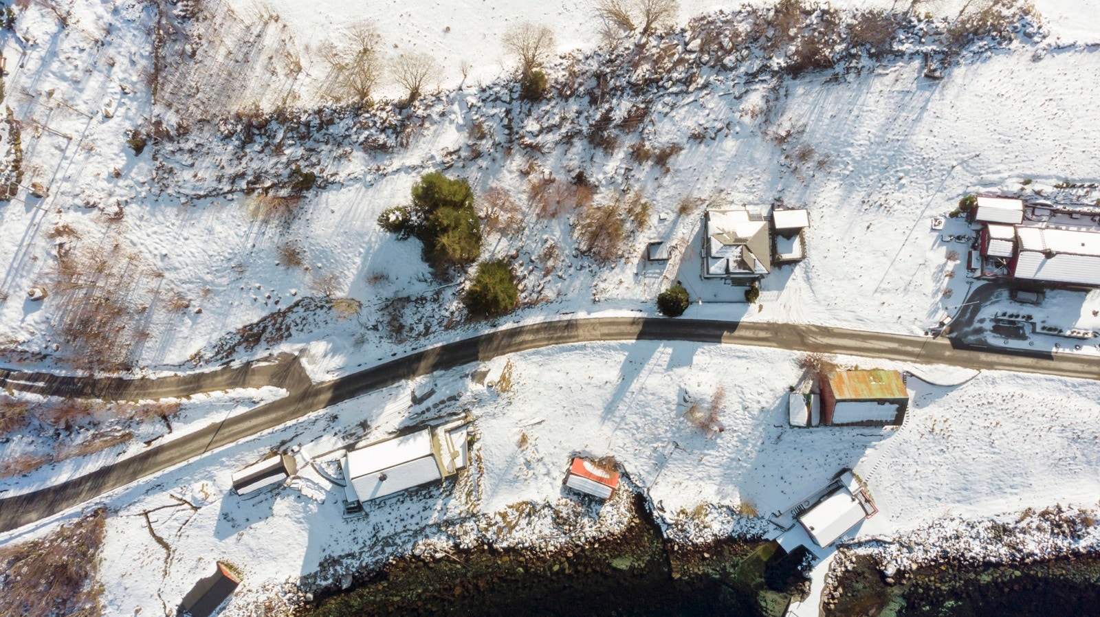Dronefoto. Galleribilde