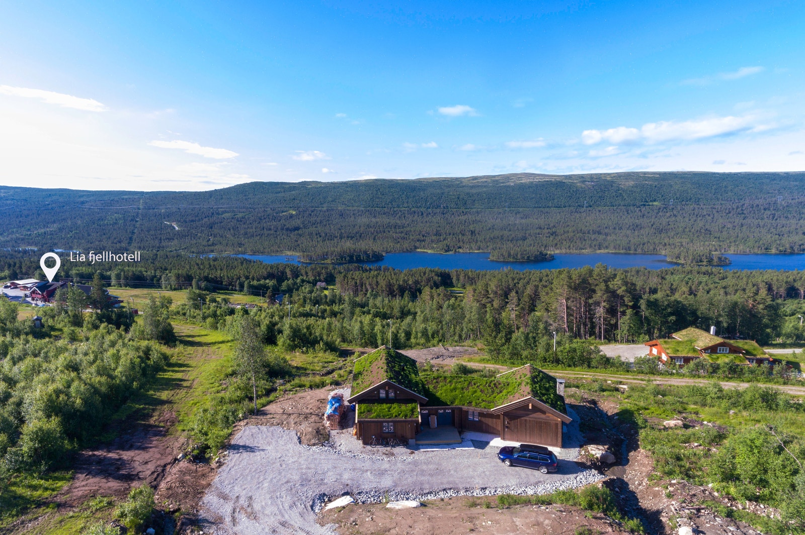 Tomtene kan bebygges med 200 kvm BYA Galleribilde