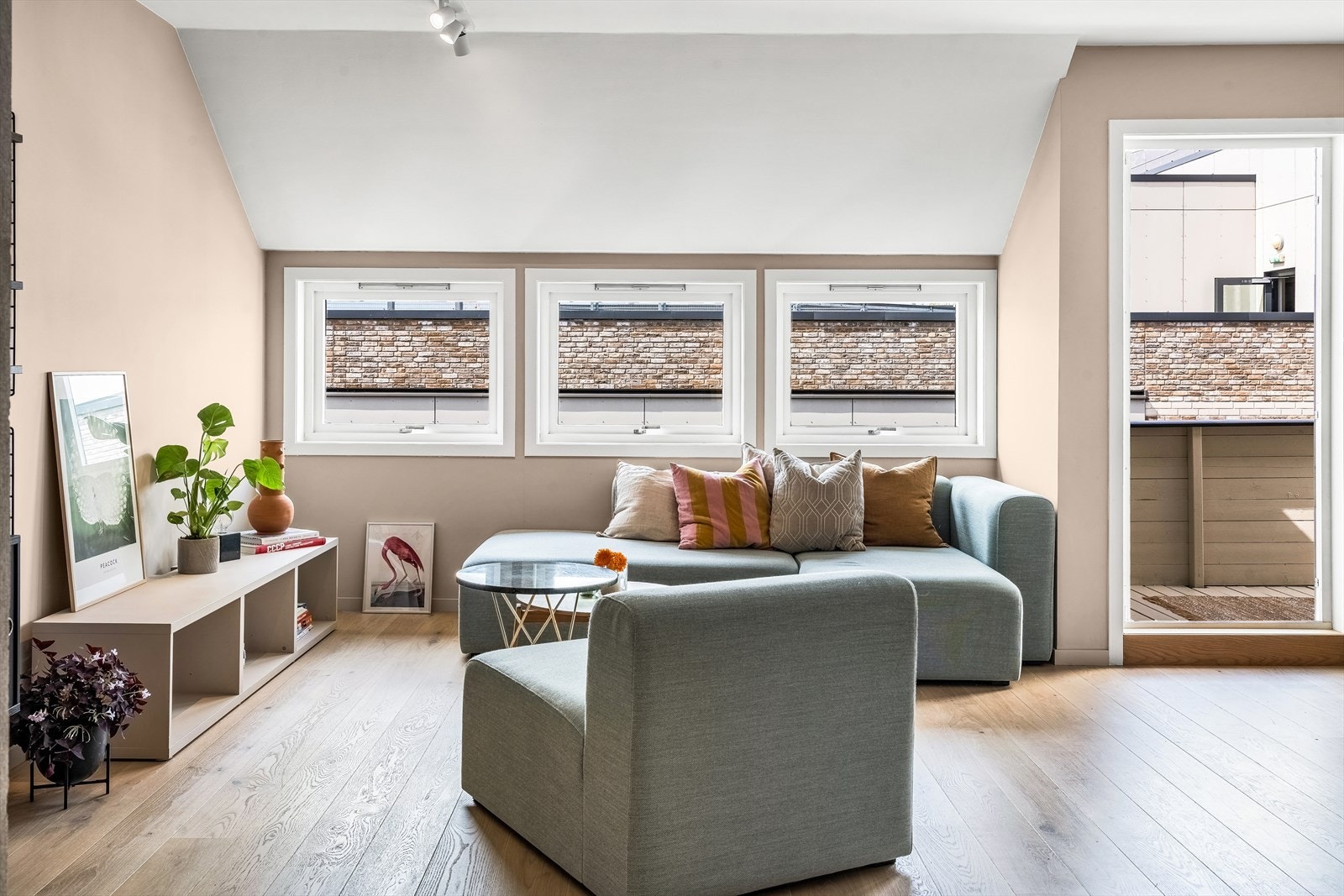 Kampen omsorg er en rolig nabo Galleribilde