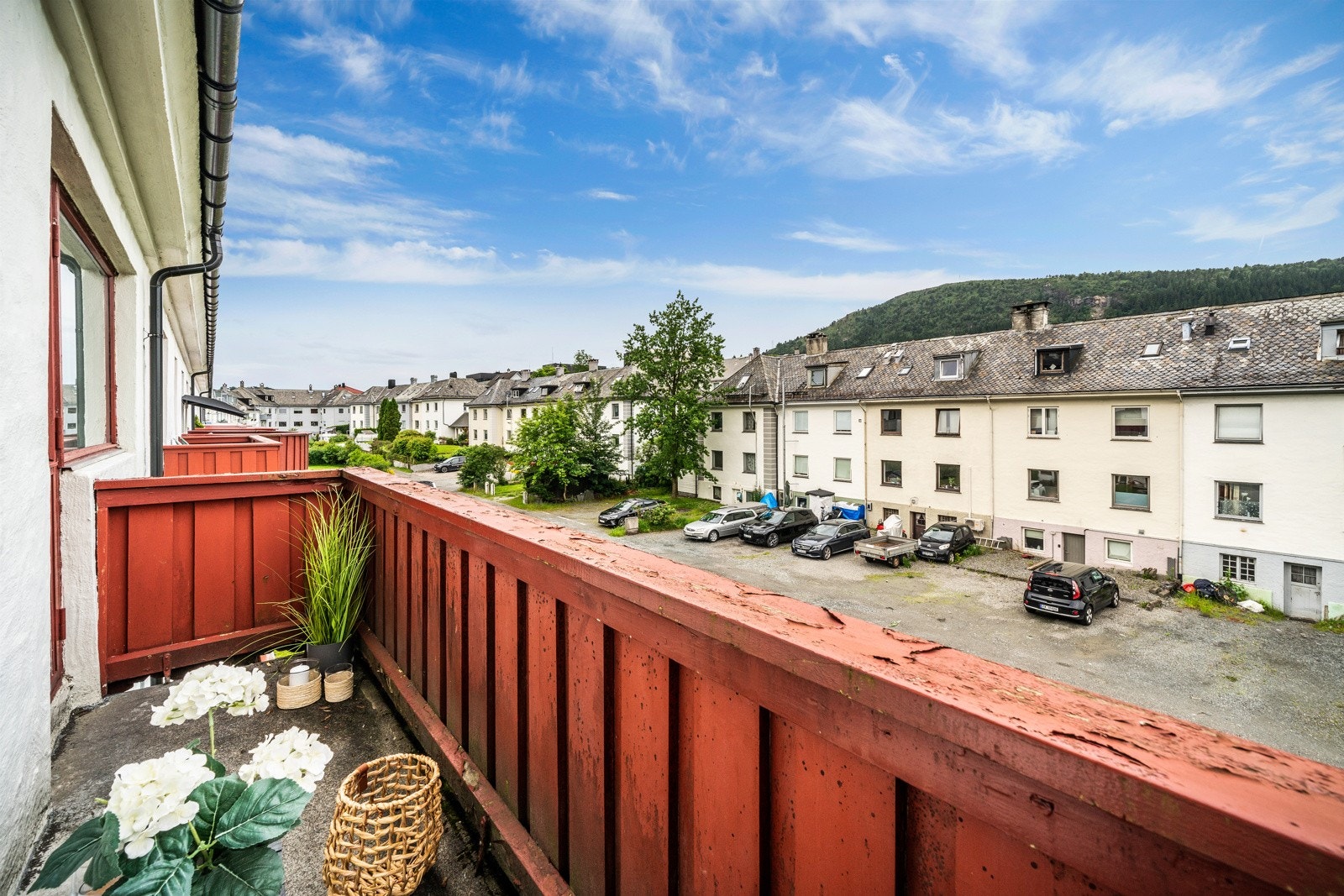 Balkongen måler 3,3 kvm. Galleribilde