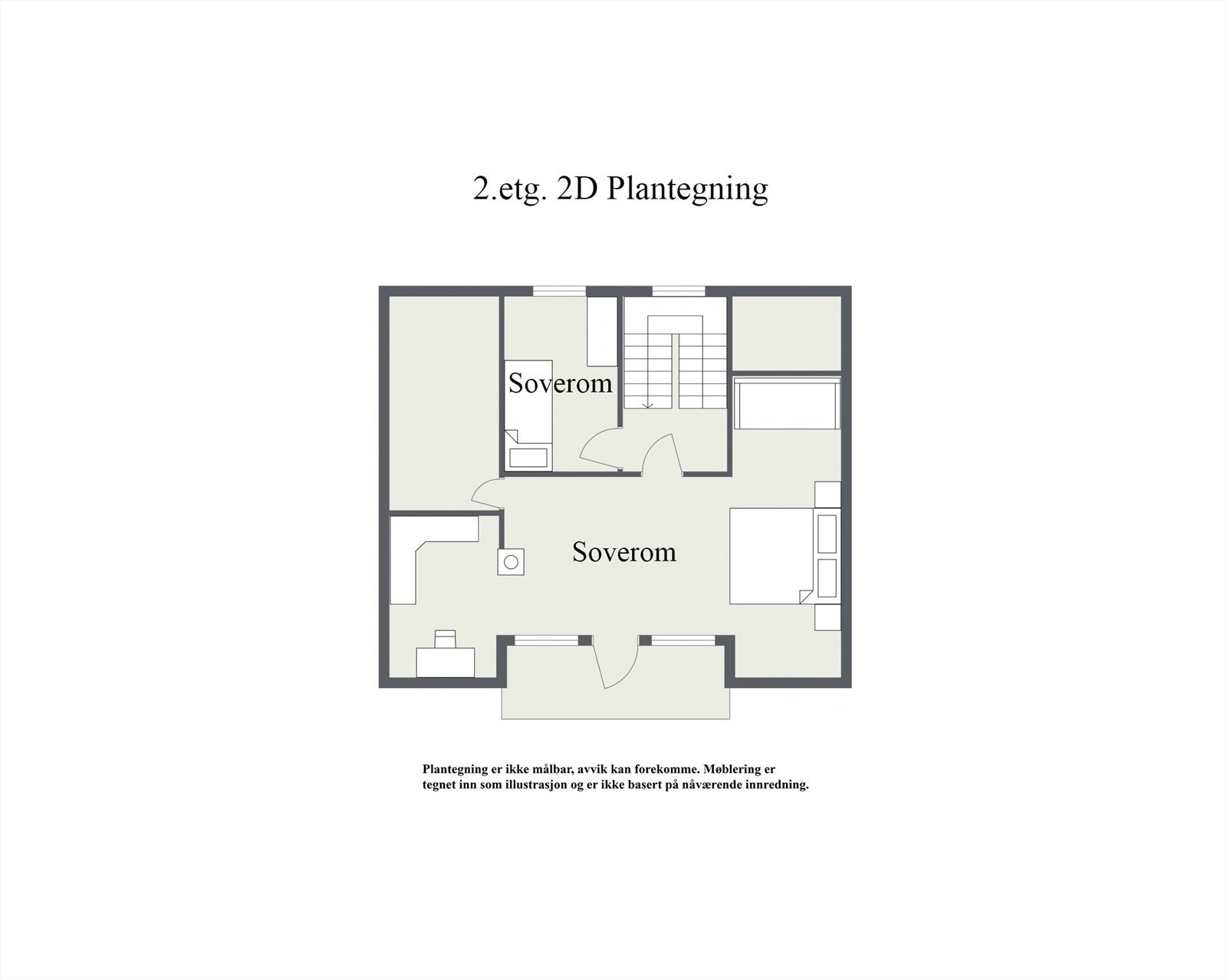 2.etg. - 2D Floor Plan Galleribilde
