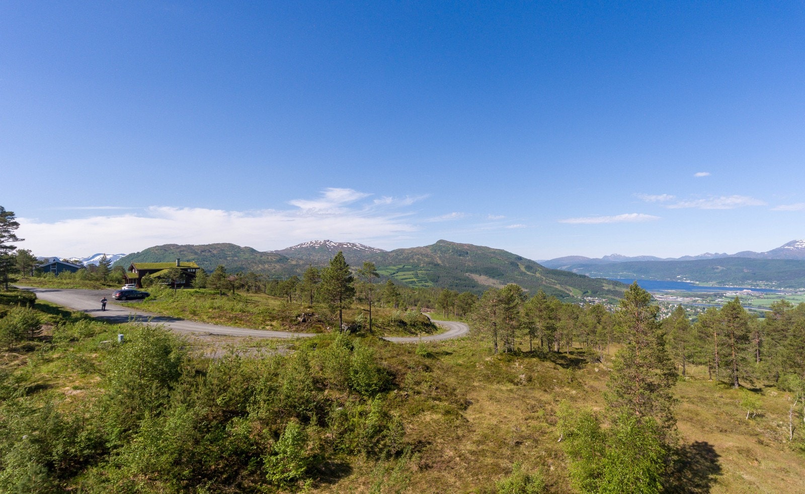 Omtrentlig utsikt fra tomt 8 Galleribilde