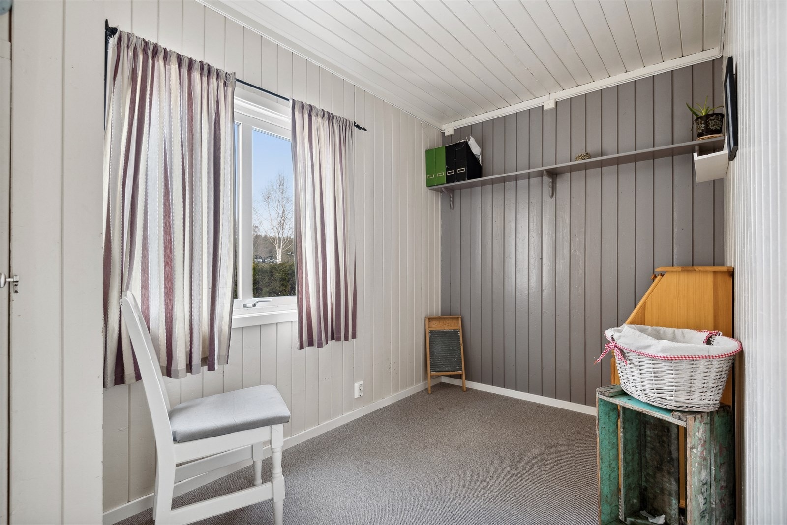 Dette soverommet ligger i 1. etasje. Galleribilde