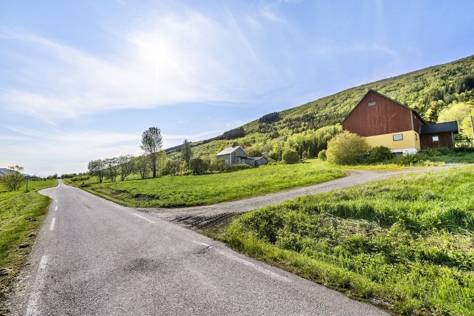 Det er ganske nytt el anlegg i både våningshus og kårbolig. Galleribilde