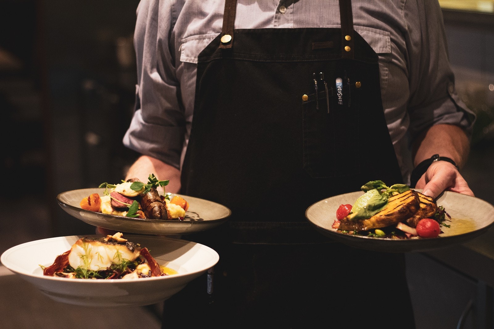 Flere restauranter ligger i gangavstand fra Fjellandsbyen. Foto Lodgen Spisere. Galleribilde