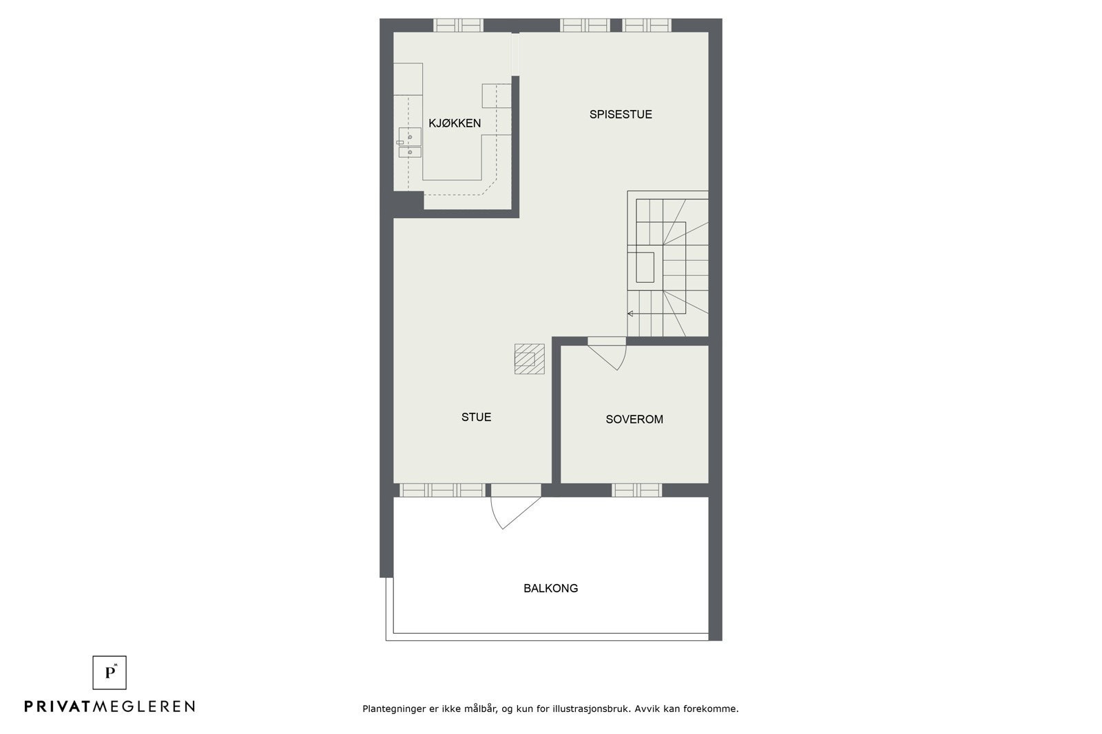 Plantegning Galleribilde