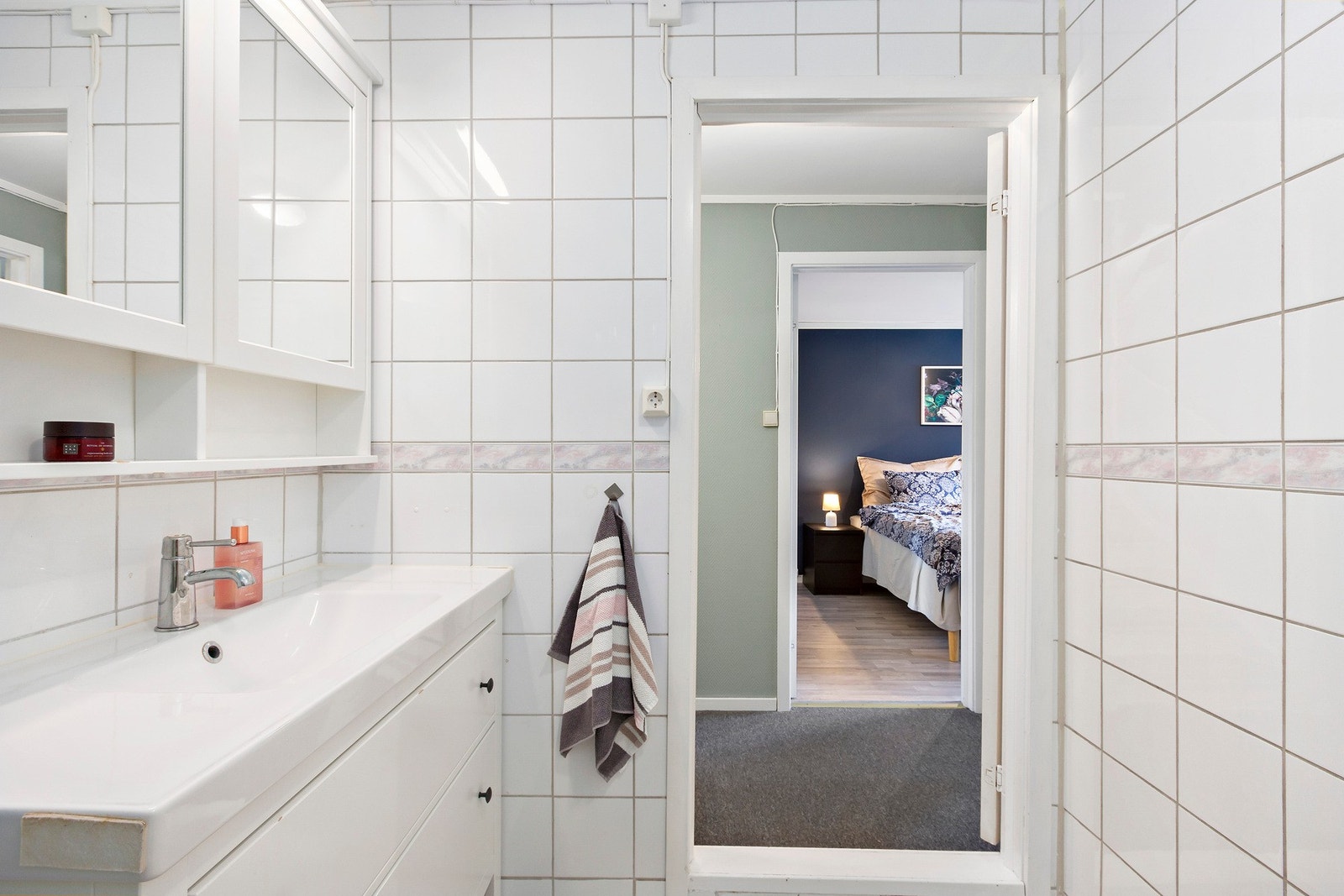 Flere naboer har slått sammen badet og toalettet Galleribilde