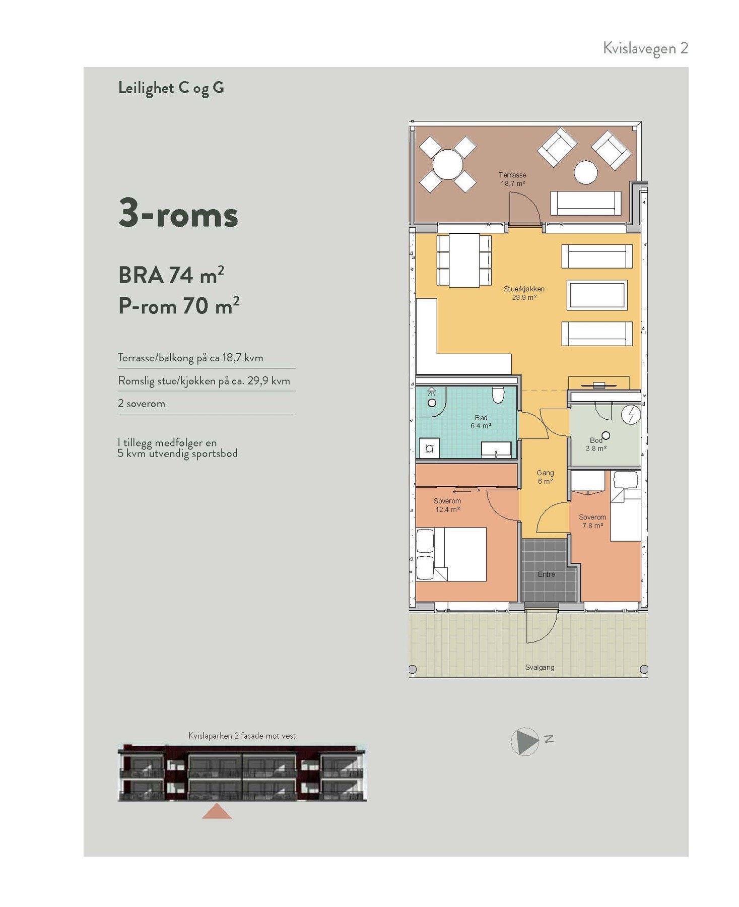 Planskisse. Galleribilde