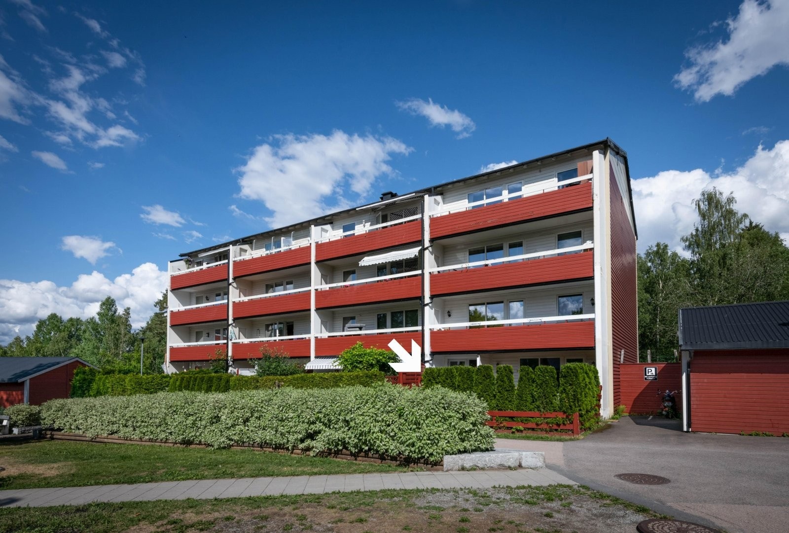 Endeleilighet med marka som nabo. Galleribilde